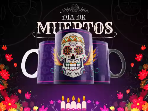 vectores plantilas DÍA DE MUERTOS,FESTEJO,